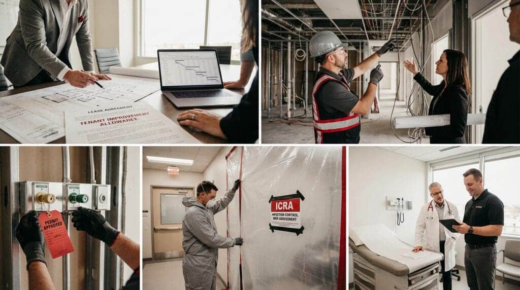 Construction and project management activities